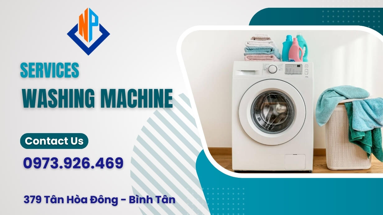 Vệ sinh bảo trì máy giặt Quận Bình Tân