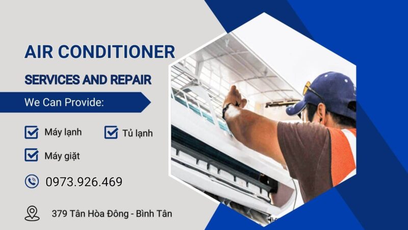 Sửa chữa máy lạnh bình tân