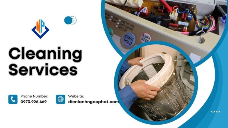 Vệ sinh máy giặt bình tân