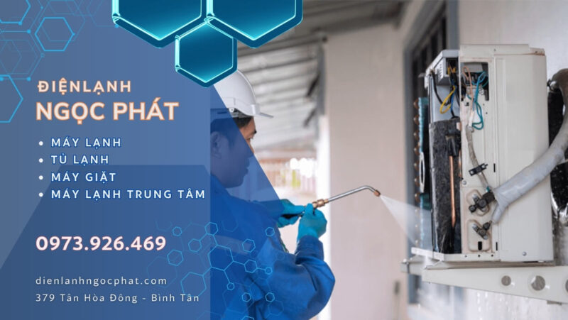 Vệ sinh máy lạnh quận Bình Tân