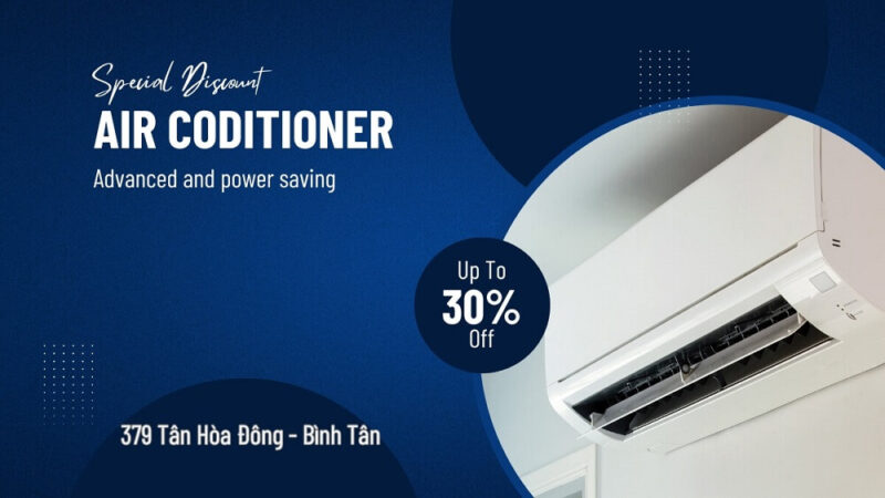 Giàm 30% vệ sinh máy lạnh Quận Bình Tân