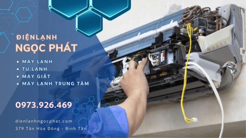 Lắp máy lạnh cũ Bình Tân