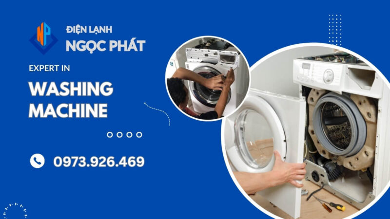 Vệ sinh máy giặt quận Bình Tân
