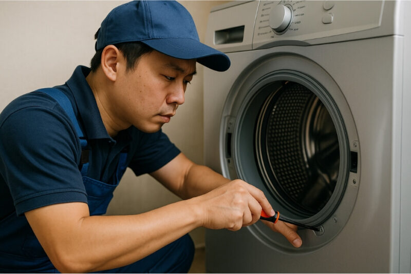 Vệ sinh máy giặt