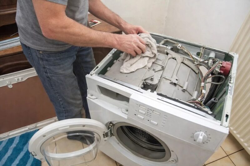 Dịch vụ bảo trì máy giặt chuyên nghiệp – Tiết kiệm điện, tăng tuổi thọ thiết bị.