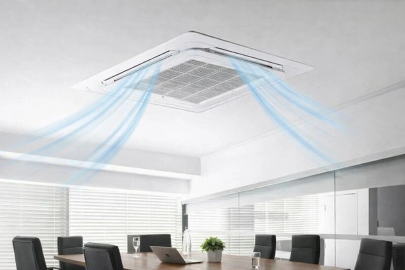 Máy lạnh âm trần – làm mát nhẹ nhàng, thẩm mỹ gọn gàng, nâng tầm không gian sống