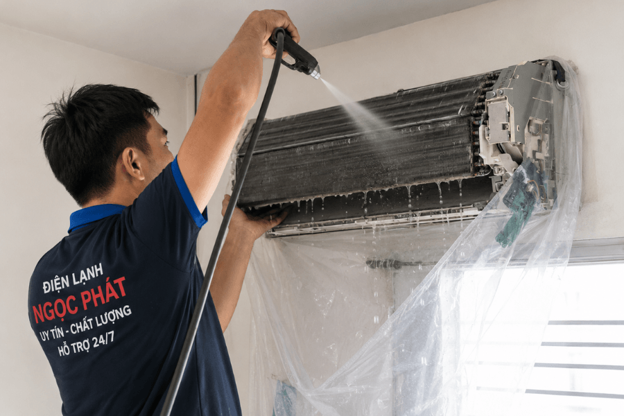 Vệ sinh máy lạnh