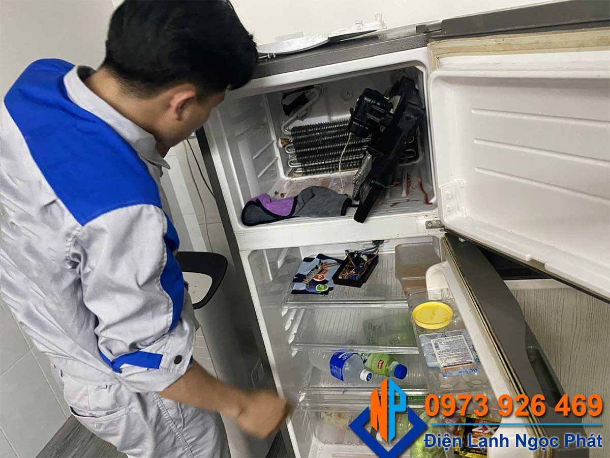Tủ lạnh hư gọi ngay Điện Lạnh Ngọc Phát