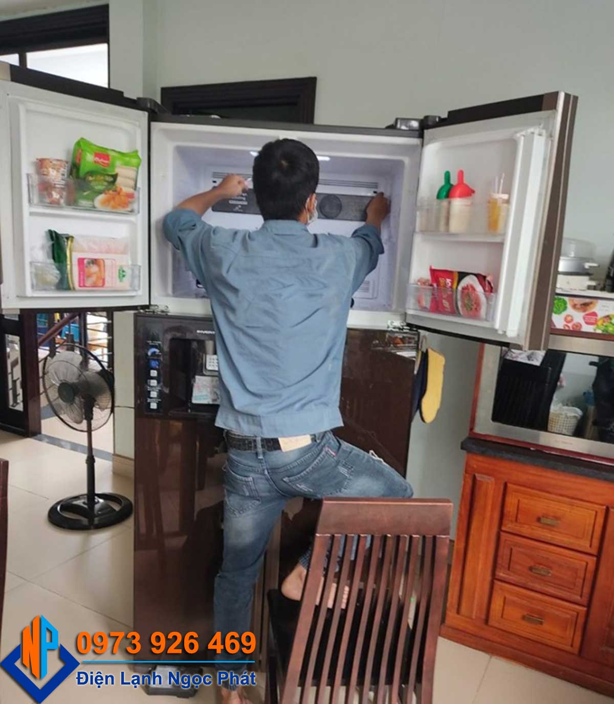Sửa tủ lạnh tại nhà TP.HCM - Có mặt sau 30 phút, bảo hành 12T